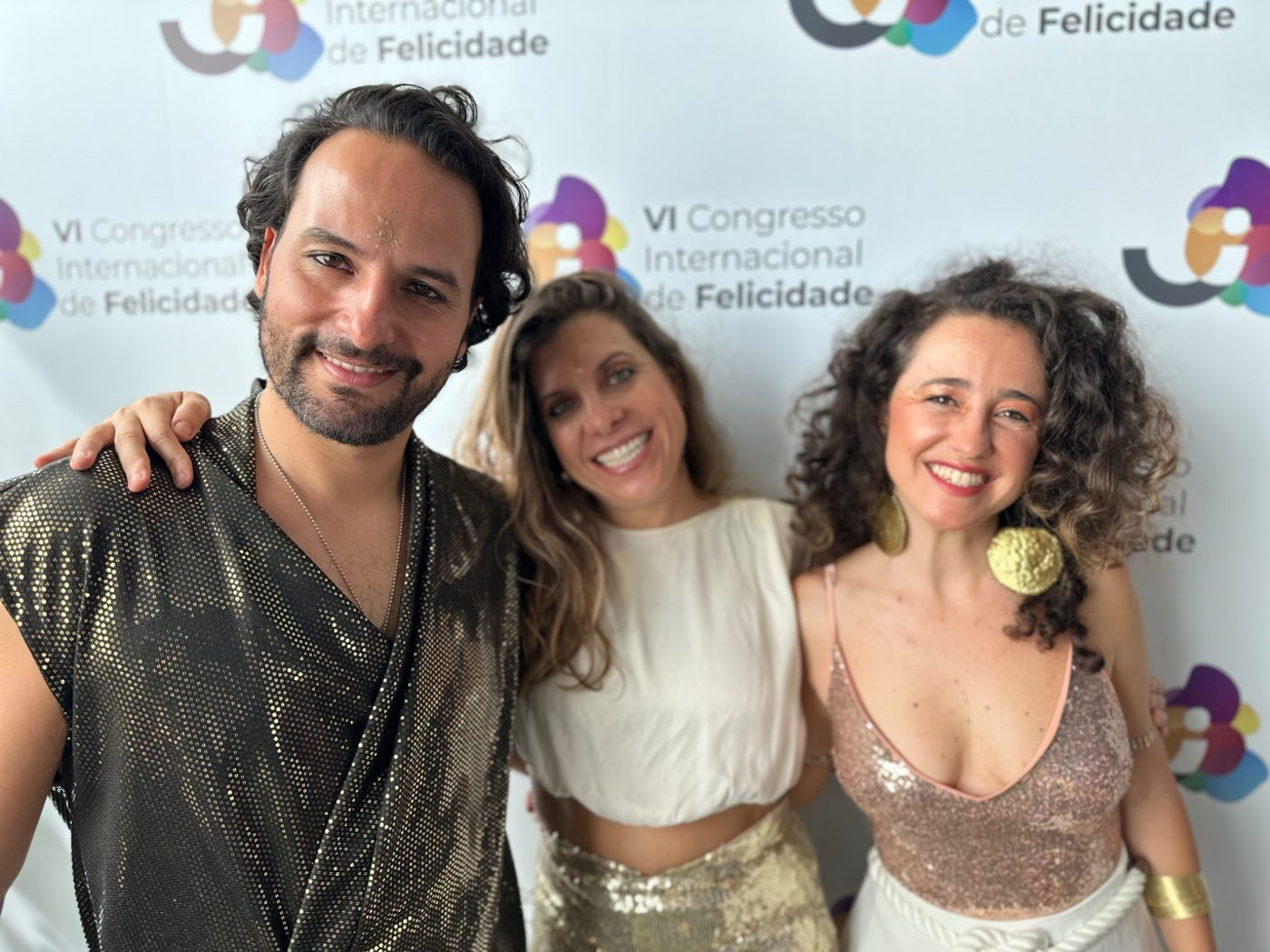 Rael Luz no Congresso Internacional de Felicidade